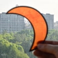 thumbnail image 5 of GAXIRE 2Pcs Moon Shaped Suncatcher for Home and Office Window Hanging Ornament 15X0.4X3.6In, 5 of 8