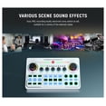 thumbnail image 6 of Professional Recording Studio Sound Cards Live Stream USB Sound Card Live Broadcast Audio Mixer Interface For Living Games, 6 of 7