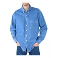 thumbnail image 1 of Camisa Oggi De Mezclilla Para Hombre Casual Y De Trabajo, 1 of 1