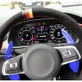 thumbnail image 6 of Blue CNC Billet Aluminum Larger Paddle Shifter Extensions For Volkswagen: 2015-2020 MK7 GTI/Golf, 6 of 9