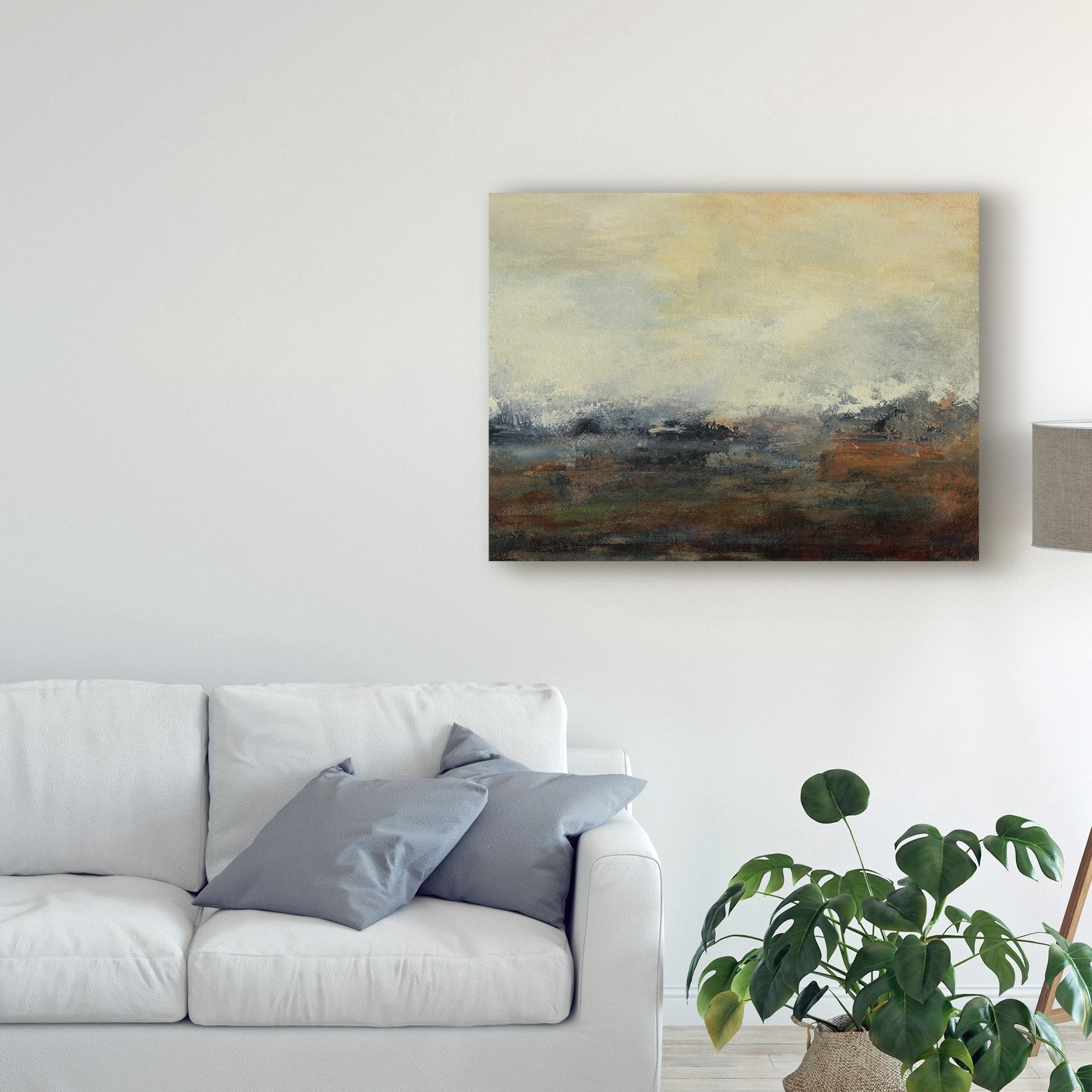 Trademark Fine Art 'Seasons III' Canvas Art by Sharon Gordon
