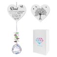 Memorial Gifts Crystal Garden Suncatcher, Sympathy Gifts for Loss of
