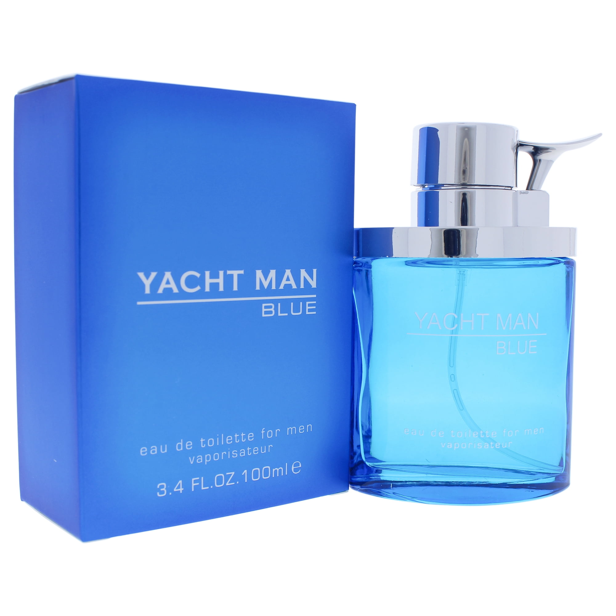 Myrurgia Yacht Man Blue Eau De Toilette Spray for Men 3.4 oz