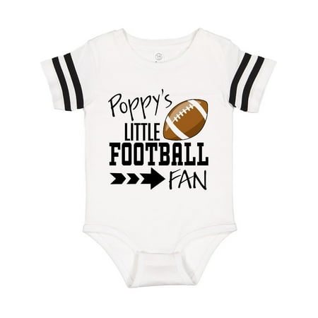 

Inktastic Poppy s Little Football Fan Gift Baby Boy or Baby Girl Bodysuit