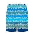 thumbnail image 4 of IROINNID Men's Casual Summer Elastic Waist Printed KK Beach Shorts, 4 of 4