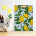 thumbnail image 5 of FMSHPON Lemons Hand Drawn Retro Citrus Fruits Clipboard Hardboard Wood Nursing Clip Board and Pull for Standard A4 Letter 13x9 inches, 5 of 7