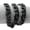 Black 12mm, variant on 12/15mm High Polished Cut Curb Chain Stainless Steel Mens Necklace or Bracelet-Black-15mm-20inch or 50cm