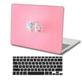 thumbnail image 5 of KSK KAISHEK Only Compatible MacBook Pro 16 inchs Case 2019 - 2020 Release Model A2141, Plastic Hard Case Shell Cover + Black Keyboard Cover, Pink series 0208, 5 of 5