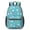 Unicorn and Ice, variant on Unicorn and Balloon Blue Pattern 17" School Backpacks for Teens,Waterproof Oxford Fabric,S-Shape Padded Straps for School,Travel,Hiking,Camping