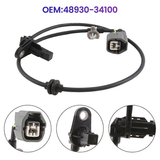 48930-34100 Car Front Wheel Hub Speed Sensor for Korando () 2.0 Actyon Sports II / I () 2.0 4893034100