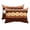 Brown, Creamy Yellow, variant on 1 Pack Outdoor Waterproof Throw Pillows for Head,Sweet Strawberry Cream Cake Cushion Cases with Insert&Straps Neck Pillows for Patio Recliner Chair,Dessert Food