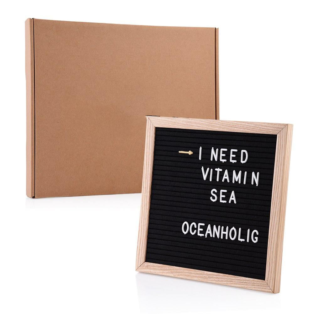 Mgaxyff Letter Board, Ymiko Letter Board Felt, Letter Board, Black Felt