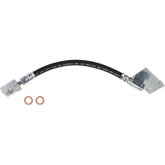 Front Right Brake Hose - Compatible with 1981 - 1993 Dodge W250 1982 1983 1984 1985 1986 1987 1988 1989 1990 1991 1992