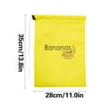 thumbnail image 5 of Banana Fruit Vegetables Storage Bag Reusable Stay Fresh Drawstrings G7U0, 5 of 9