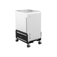 thumbnail image 2 of Mobile CPU Caddy for Computer Towers - Width Adjustable, Locking Casters, Black, 2 of 8