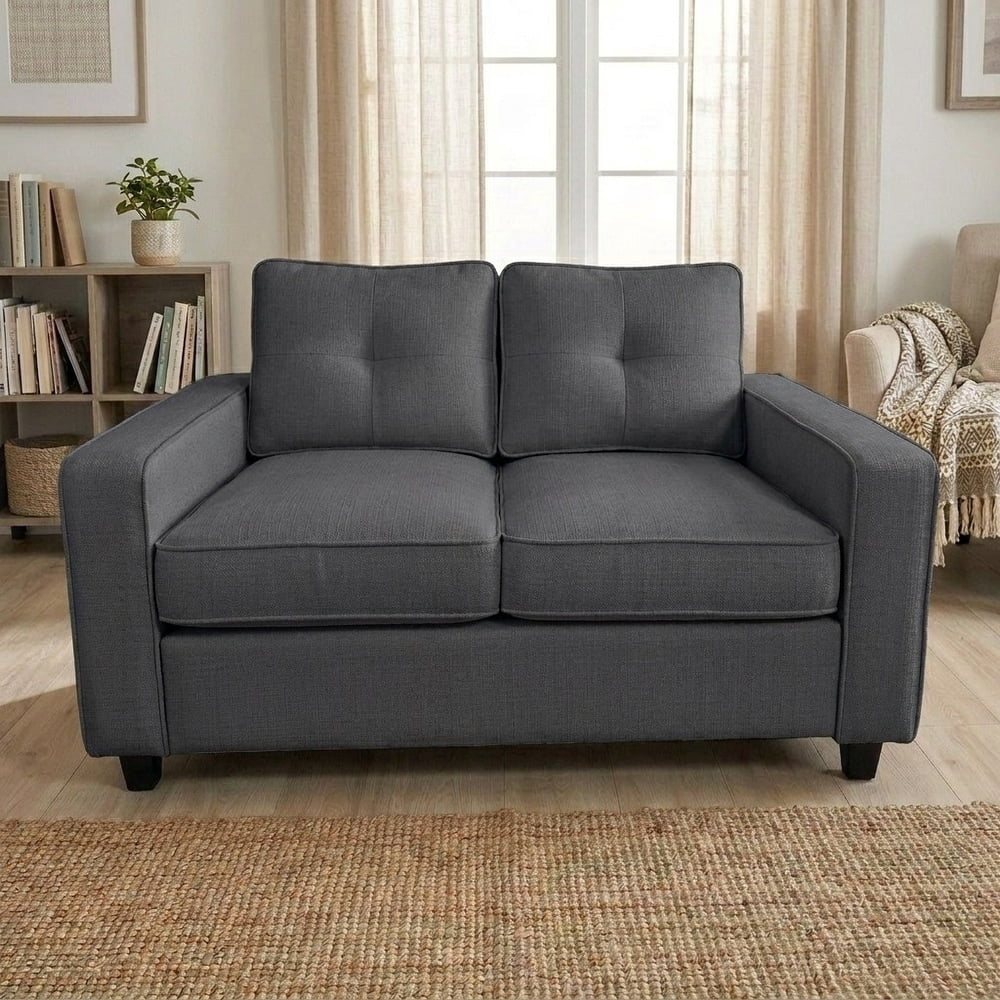 US Pride 2PC Living Room Set, 77.2 " W Sofa and 54.3" W Loveseat