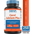 thumbnail image 6 of Nova Nutritions Coral Calcium Plus 1000 mg 250 Capsules, 6 of 6