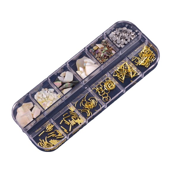 UDIYO Nail Sequins Irregular Shells Beautiful Manicure Decor Beauty Nail Art Decal for Women