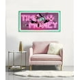 thumbnail image 2 of Aaheei Time Is Money Show me the Money Motivational Office Canvas Art Green Pink Inspirational Wall Art Canvas Print Home Office Room Decor Inspirational Easy to Hang, 2 of 6