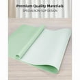 thumbnail image 3 of Desk Pad, PU Leather Non-Slip Desk Mat Large Mouse Pad for Desktop, Waterproof Laptop Computer Writing Mat for Office, Home, Work, Gaming (31.5" x 15.8", Mint Green), 3 of 8