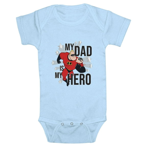 Infant's The Incredibles Father's Day My Hero Dad Bodysuit