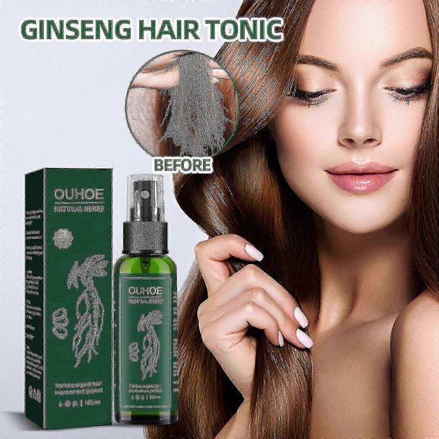 1pc Ginseng Hair Liquid Ginseng Essence Moisturizes Hair To Prevent Hair Loss And Hair Care H