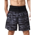 thumbnail image 1 of Pantalones cortos deportivos para hombre con cintura ancha de bolsillo de secado rápido MABOTO Gris/L, 1 of 7