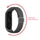 thumbnail image 3 of Pulsera de pulsera inteligente con correa de nailon para Xiaomi Mi Band 7 NFC 6 5 (gris) Ehuebsd  Para estrenar, 3 of 6
