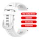 thumbnail image 4 of Kuymtek Correa de silicona para Garmin Instinct 2S Band Watchband Waterproof (Blanco), 4 of 9
