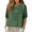 Green, variant on New trends for her GaThRRgYP Women's Tunic Tee with Short Sleeves,Women's Solid Color Hollow Out Woven Sweater without Buttons Conditioned Shirt Casual Jacket Cardigan Red S