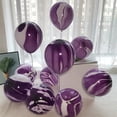 thumbnail image 5 of YAOMOBB Wedding Party Balloon Marble Agate Pattern Party Balloon Set Leakproof Decor for Wedding Party, 5 of 5