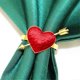 thumbnail image 2 of Valentine Heart Napkin Rings for Valentine'S Day Wedding Table Decor, 2 of 5