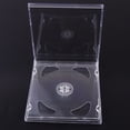 thumbnail image 3 of EeaseCA 10PCS Transparent DVD Cases Portable CD Storage Boxes DIY CD Packages for Home Cinema Studio, 3 of 7