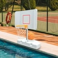 thumbnail image 4 of Good Ideas 15 in. Pool Shot Wing It Freestanding Basketball Hoop, White, 4 of 6