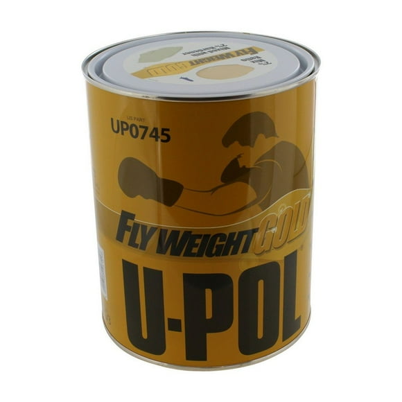Relleno corporal U-POL Flyweight Gold Lightweight, 3 litros, 6,3 x 6,3 x 7 pulgadas.