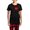 With Red Plaid Pant, variant on CafePress - BE KIND Women's Dark Pajamas - Women's Short Sleeve Print T-Shirt and Pants Dark Cotton Pajama Set