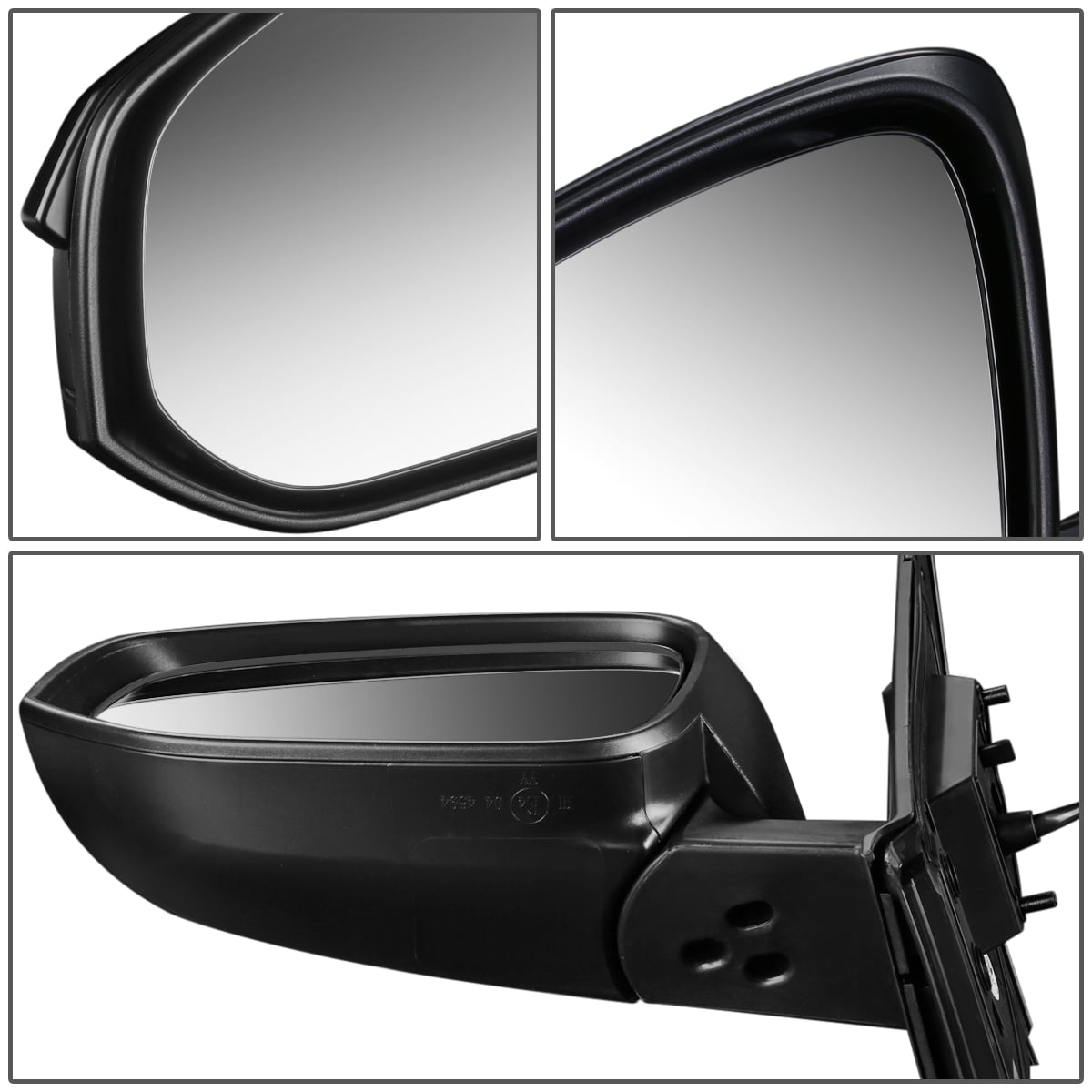 DNA Motoring for 13-15 Toyota Rav4 OE Style Powered Driver Left Side Mirror