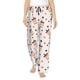 thumbnail image 1 of Fotbe Milk Tea Pantalones de Pijama para Mujer, Pantalones de Dormir, Pantalones Pj con Cordón y Bolsillos-Small, 1 of 6