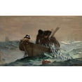 thumbnail image 3 of Winslow Homer 14x11 Black Modern Framed Museum Art Print Titled - The Herring Net (1885), 3 of 5