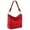 Red, variant on Hobo Bags for Women Top Handle Satchel Shoulder Purse Bucket Handbag, Red