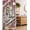 Brown Ecru Grey, variant on Vintage Stall Shower Curtain, Retro Cinema Movie Vintage Paper Texture Hollywood Stars Theme Image Print, Fabric Bathroom Decor Set with Hooks, 36" W x 72" L, Brown Ecru Grey