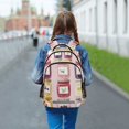 thumbnail image 6 of FORMRS Kids School Backpack Elementary Student Unisex Travel Bookbag with Reflective Stripes, Watercolor Jar, 6 of 7