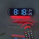 thumbnail image 3 of Alarm Clock Multifunctional Modern LED Wall Clock Large Screen Digital Clock for Office Home School Decor QingHai, 3 of 5