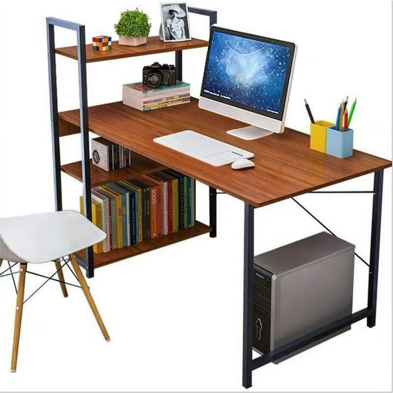 JASMODER Studio Space 35 inch Sturdy Home Office Tower Computer