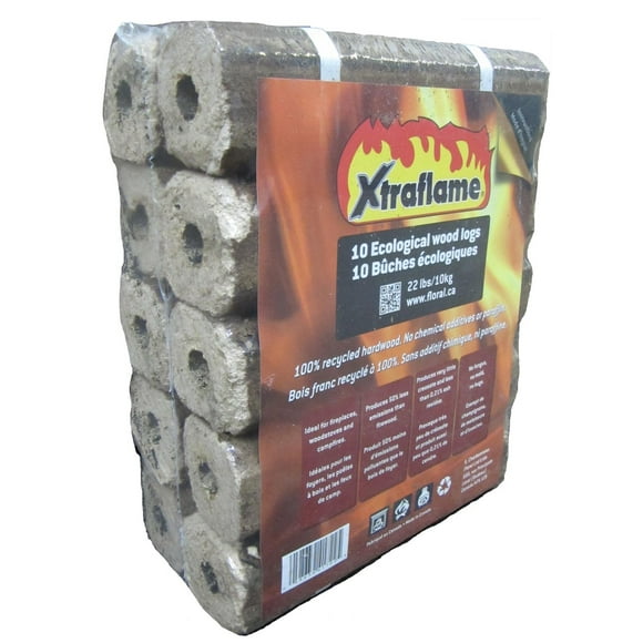 Ecological Wood Logs 10 x 2.2 lbs, Ecological Wood Logs