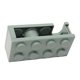 thumbnail image 2 of Tape Dispenser Cute Building Block Shape Easy Cutting Desk Tape Holder for School Office Study Room Green, 2 of 4