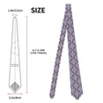 thumbnail image 2 of Men's Ties, Mandala Boho Pattern Satin Ties for Men, Mens Formal Neck Ties for Business Weeding Gift, 2 of 5