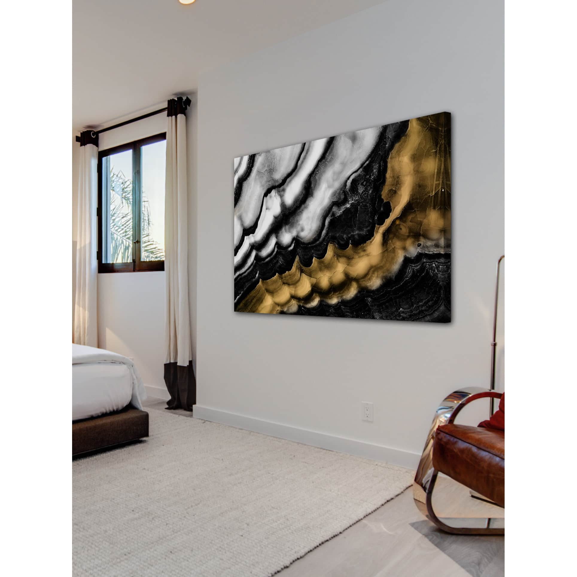 Marmont Hill - "Glorious Ripples" Painting Print on Wrapped Canvas