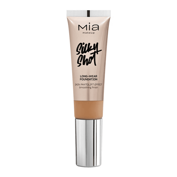 Silky Shot Foundation - Base alisadora de cobertura media-alta