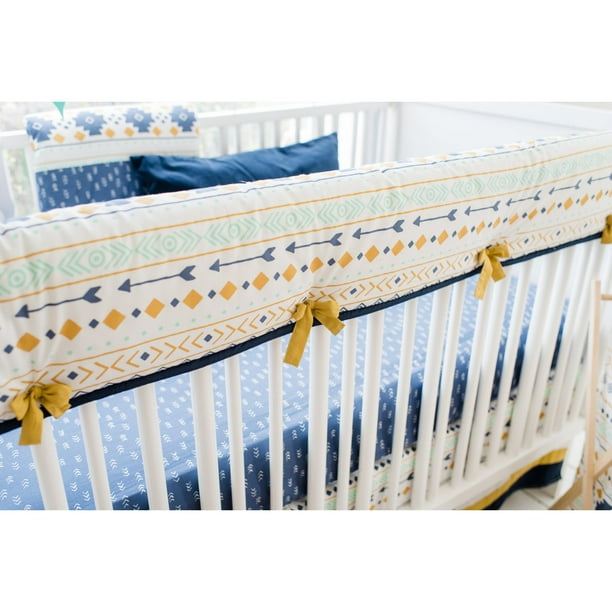 Harriet Bee Swindell Crib Rail Guard Cover Walmart Com Walmart Com